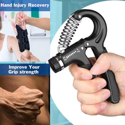 Grip Strength Trainer Wrist Strengthener Forearm Gripper Hand Workout Squeezer Hand Grip Exerciser Hand Strengthening Devices